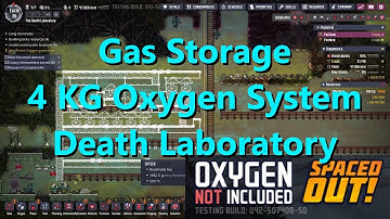 Storing Extra Natural Gas 4 Kg Oxygen System Oxygen Not Included Death Laboratory ep 3