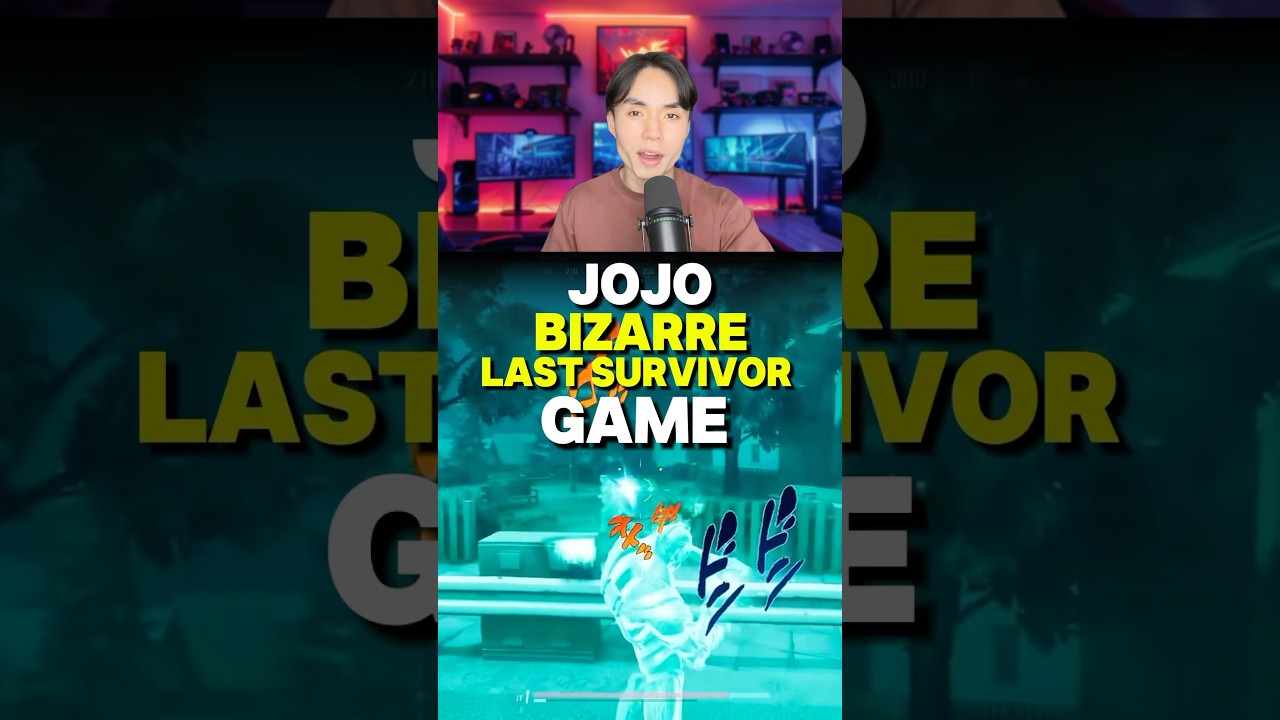 I played the Japan exclusive JoJo Bizaree Last Survivor Game and it did not disappoint 🔥