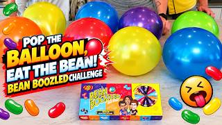 Bean Boozled Balloon Challenge! Delicious or DISGUSTING 😱🤢 #shorts #viralgames
