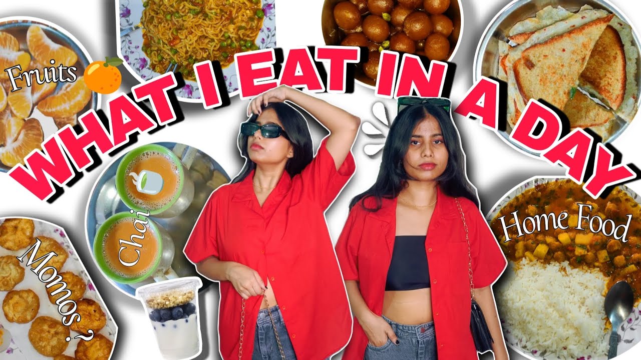 What I EAT in a Day🍝🍳Realistic Routine 🍛 Only Home food 🥗🫡🍊That Smiley ...