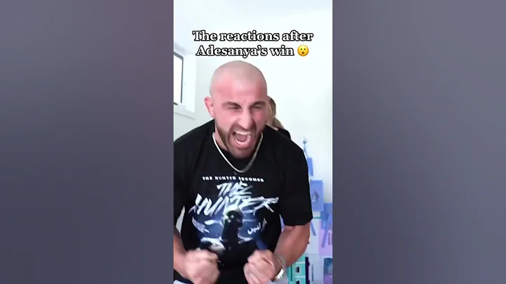 These reactions to Adesanya’s #UFC287 win 😮