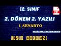 12. SINIF FİZİK 2. DÖNEM 2. YAZILI | 1. SENARYO YAZILI ÖRNEĞİ /YAZILIYA HAZIRILIK