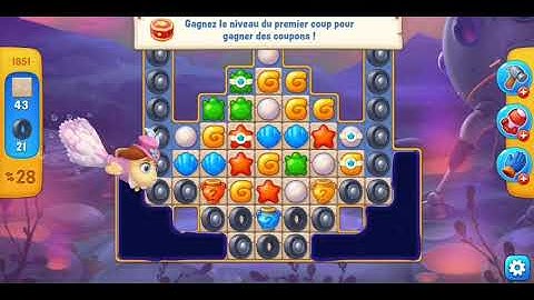 Fishdom level 1851 / niveau 1851