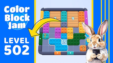 Color Block Jam Level 502 Solution Walkthrough
