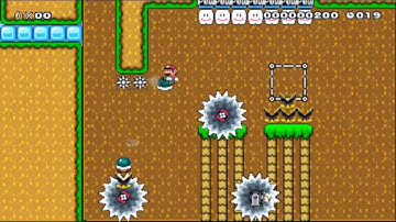 Kaizo Rush: The Panic Cave | CEMU Super Mario Maker Level | Playthrough