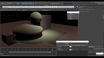 Viewport 2.0 Lesson 01 (lights and Shadows in maya)