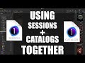 How to import a session into a catalog in capture one pro  using c1 sessions and catalogs together