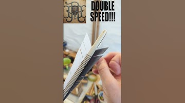 Medieval Arrow  whipping or binding your feathers on the shaft sped up #arrow