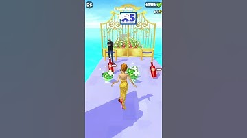 Run Rich 3d level 384 #shorts #runrich3d