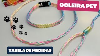 COMO FAZER COLEIRA PET EM MACRAMÊ | FAÇA VOCÊ MESMO | DIY