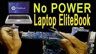 Laptop Elitebook 8460P NO POWER ?? How to fix them