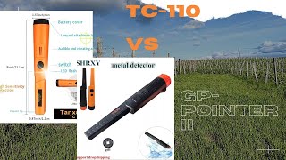 Comparatif pinpointer GP-Pointer II VS TC-110 en français