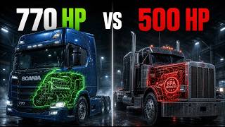 The Real Reason American Trucks Will Never Match Europes 770hp Trucks