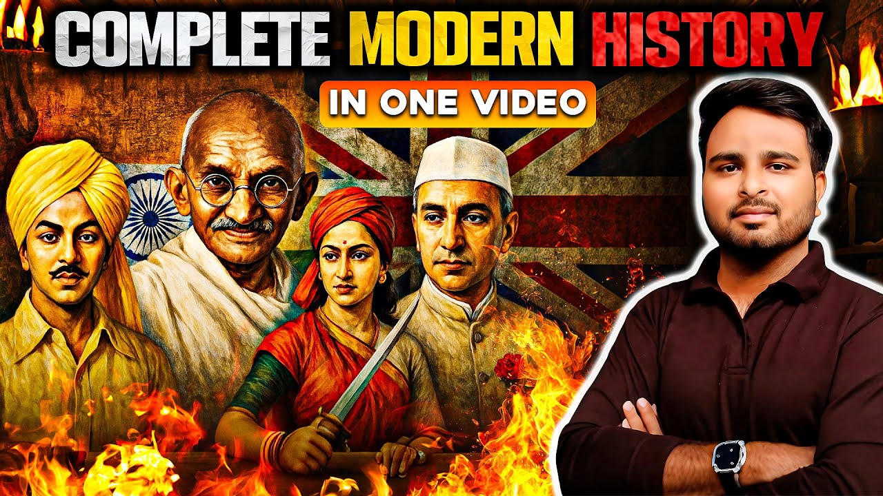 Modern Indian History | One Powerful Video | Unforgettable Analysis | By Shiva Sir | Don't Miss |