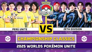Underdogs PERÚ UNITE Finally Become World Champions | 2025 Pokémon Worlds | Pokémon UNITE