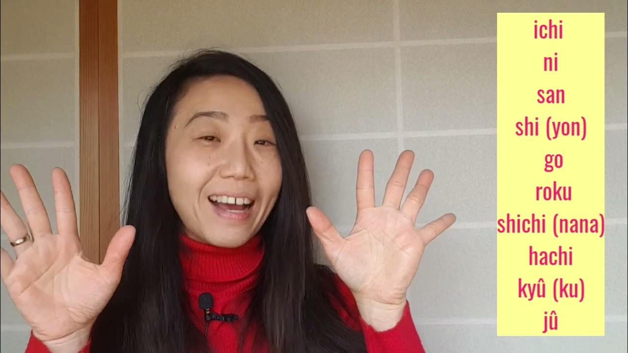 Compter de 1 à 10 en japonais YouTube