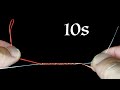 PEとリーダーの結び方は簡単すぎるこの10秒ノットから始めましょう【1分習得】fishing knot