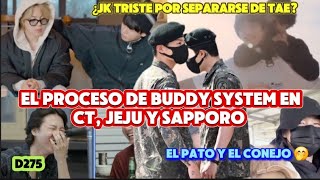картинка: ПРОЦЕСС БАДДИ СИСТЕМЫ В Коннектикуте, Чеджу и Саппоро 🥹 Чонгук грустит из-за расставания с Тэ?  🤔