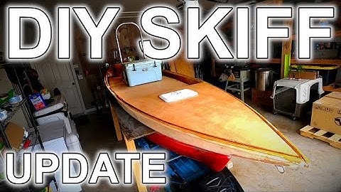 EP1: DIY Skiff Update - My Homebuilt Wooden Skiff (Bateau SK14)