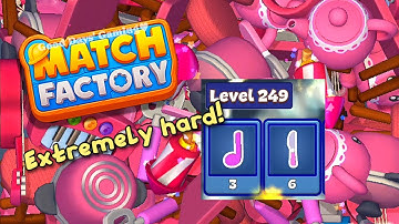 Match Factory🐥 Mobile Gameplay Walkthrough Levels 240-249 🐥(no commentary)