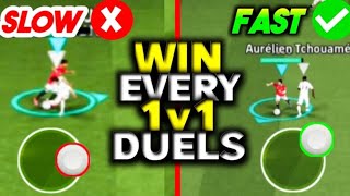 Win every 1 vs 1 with these 7 tips ✨️✨️✨️ #efootball #1v1 #football #ronaldo # edits