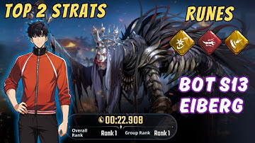 22s Cursed Giant Eiberg | 2 Easy Strats | Solo Leveling: ARISE | BoT S13 #02