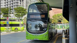 SBS Transit Bus Service 130 SG5413Y Volvo B9TL Wright Eclipse Gemini 2(Batch 4)