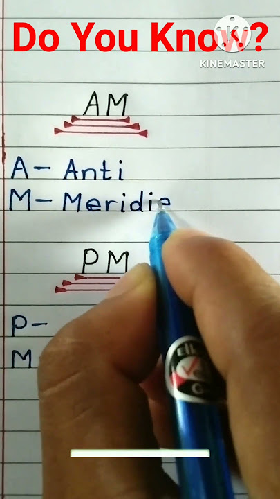 Full Form Of AM And PM #shorts #viral #ytshorts #trendingshorts #fullform #am #pm