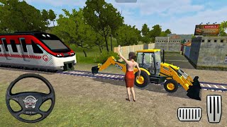 JCB Beckhone Loader Driving Simulator#10 -💥 Bus Simulator Indonesia Mod - Android Gameplay screenshot 4