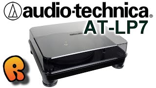 Audio-Technica AT-LP7 Unboxing & Review!