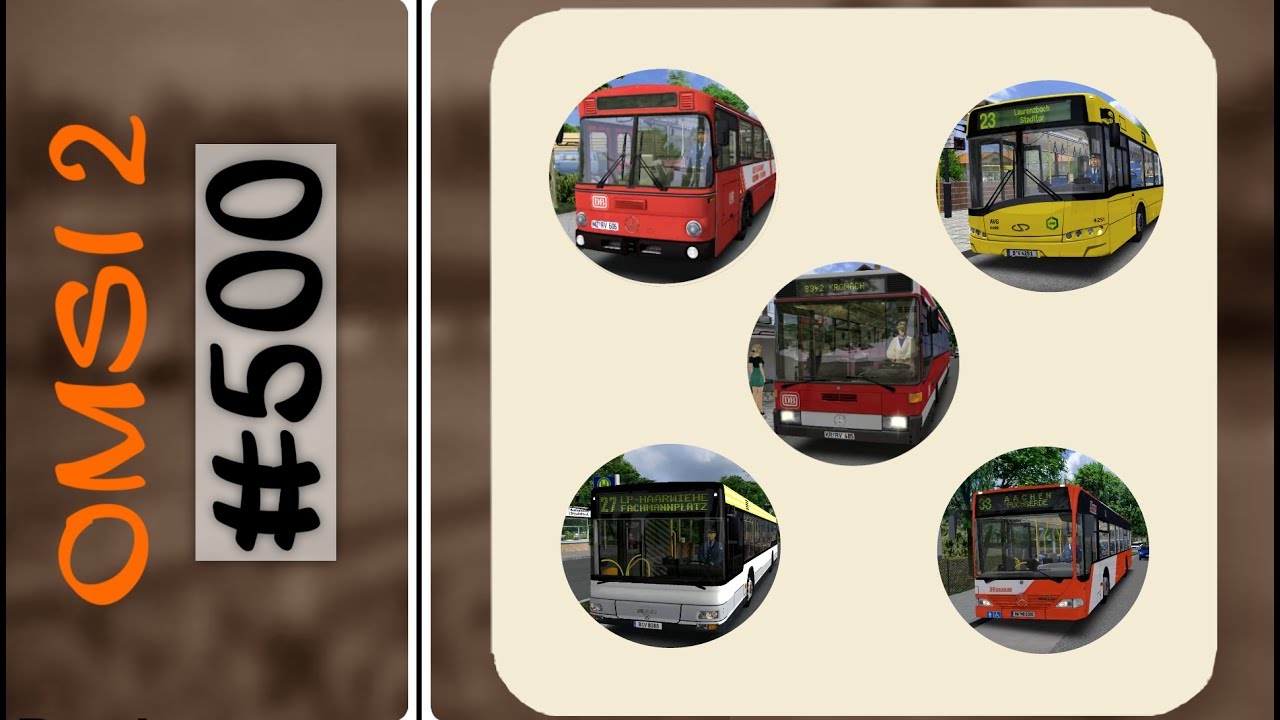 OMSI 2 #500 | Die großen fünf: 1-Stunden-Linien im OMSI ☆ Let's Play OMSI 2 | #500