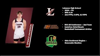 Spence Davidson 2024 - PG Lebanon High School, Shining Star AAU