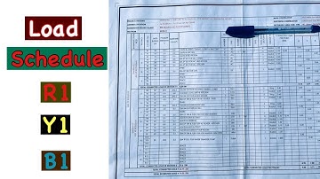 Distribution Board Load Schedule | Electrical Work of UAE| ElectroDUBAI