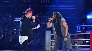 Matthias Nebel vs.Taylor Shore | Soundgarden - Spoonman | Battle | The Voice of Germany 2018