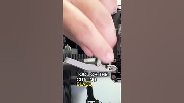 How to Replace the Filament Cutter Tool on the Bambulab x1 Carbon #bambulab #3dprinting #diy