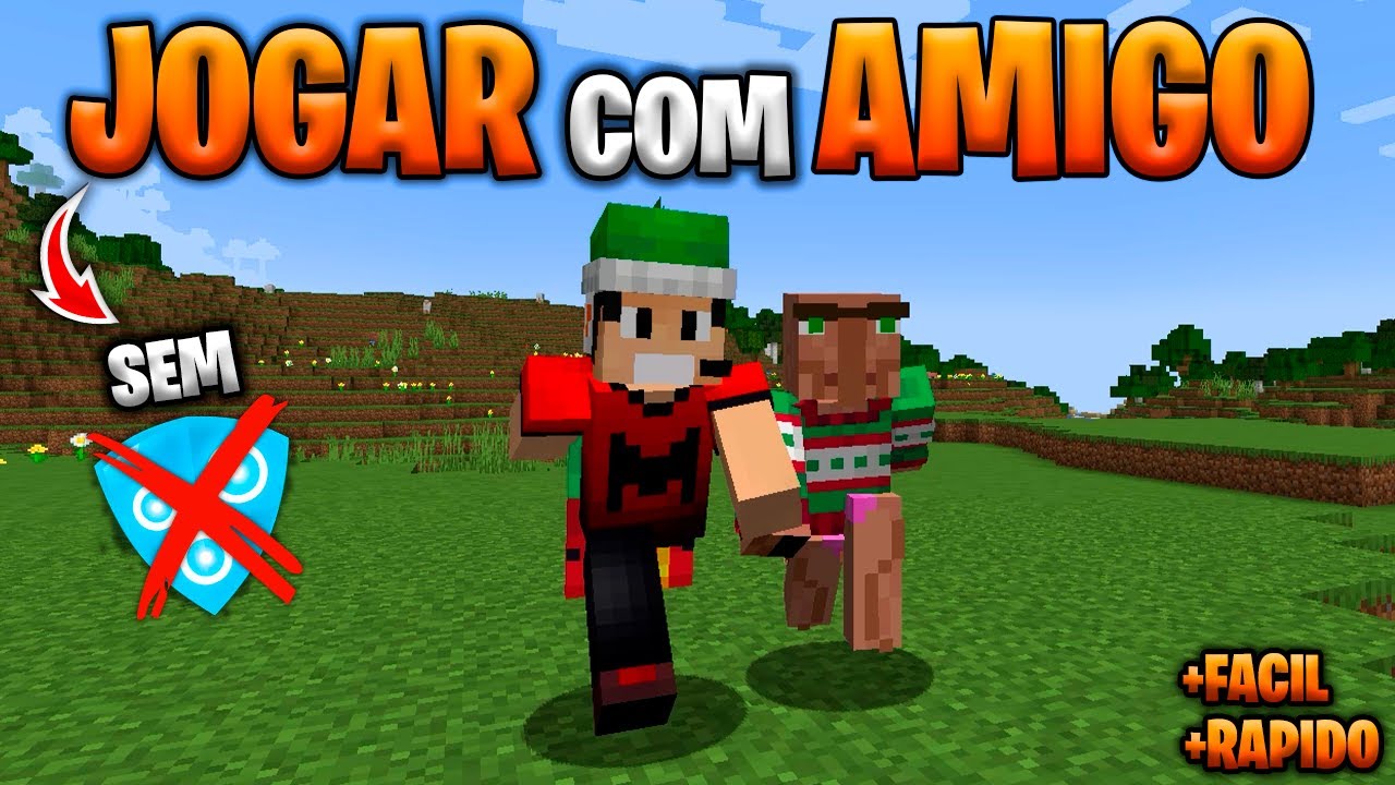 COMO JOGAR MINECRAFT COM SEU AMIGO SEM USAR RADIMIN VPN (+FACIL +RAPIDO) ATUALIZADO 2025!