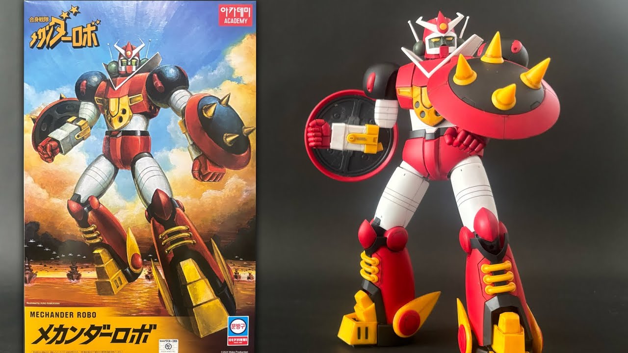 リアルタッチマーカーで手軽に汚し表現！メカンダ―ロボのプラモデル Mechander Robo