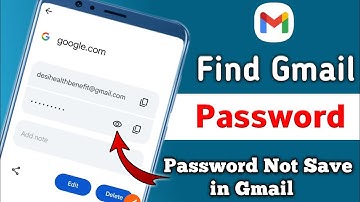 gmail ka password save nahi hai kaise pata kare||how to find gmail password in mobile