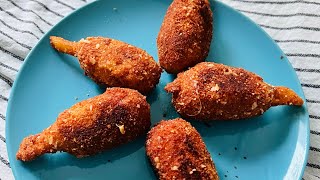 Cheesy Chicken Drumsticks/ Iftar recipe