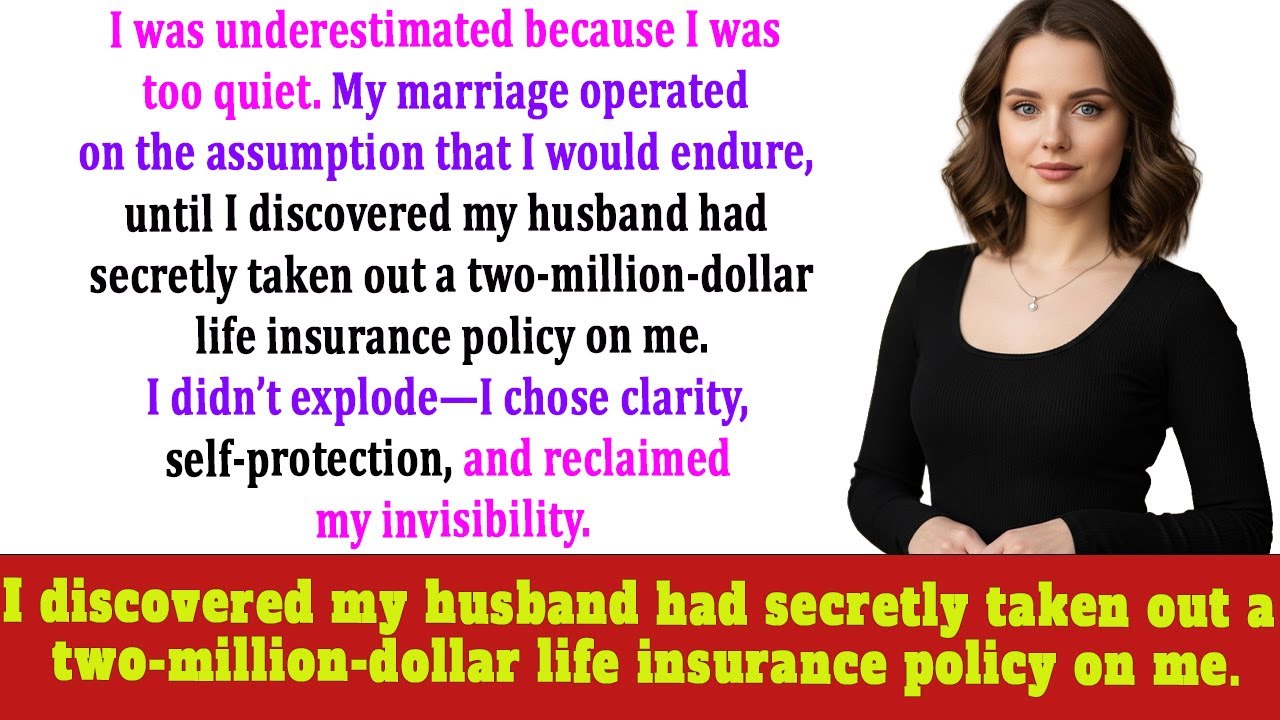 I Found Out My Spouse Had Taken Out a $2 Million Life Insurance Policy on Me