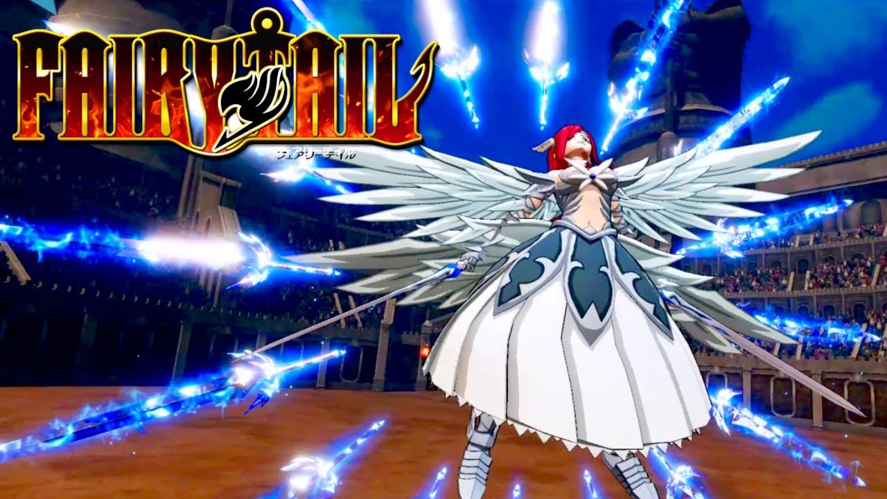 Erza flexing her SClass Wizard Power! Fairy Tail 09 YouTube