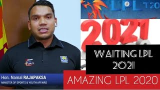 LPL 2020 |NAMAL RAJAPAKSHA |RismyVlogs |ENGLISH