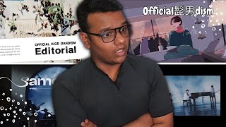 Download lagu First Time Reacting to 髭男dism (Lost In My Room, Bedroom Talk, Same Blue, Yesterday)