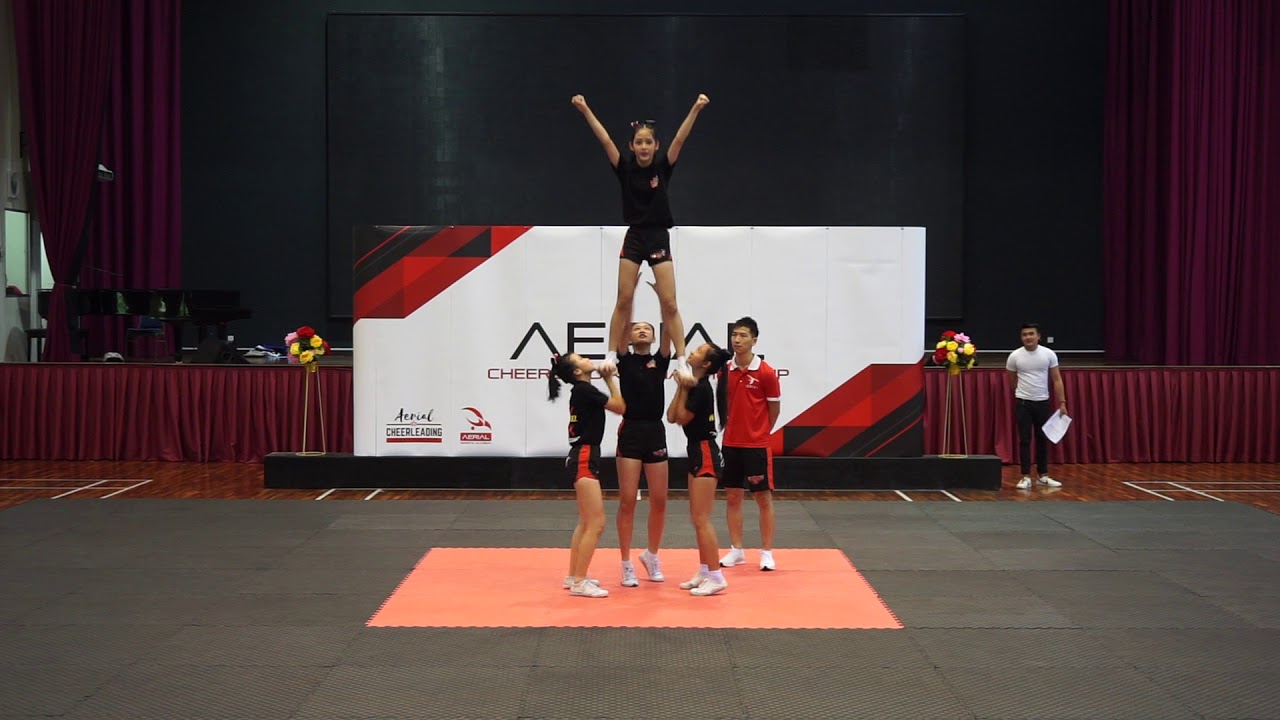 20181111 AERIAL CHEERLEADING CHAMPIONSHIP GROUP STUNT LEVEL 2