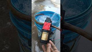 Powerful 12V DC Water Pump Testing! #shorts #diy
