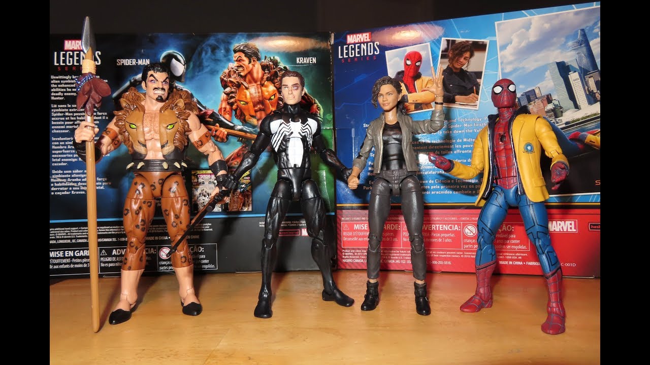 Marvel Legends Spider Man And Mj Target Exclusive Review Youtube