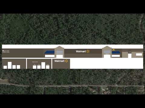 Walmart Supercenter to be built on Country Ln Milton FL on July 31, 2020