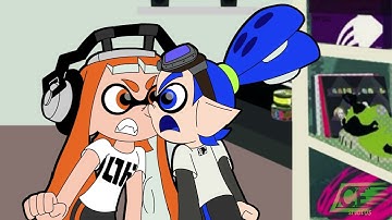 Splatoon animation: Inklings fight!