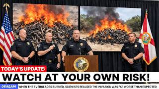 Everglades Burns Exposed What Was Hiding in the Grass and It Was Not Just Snakes