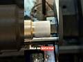 Knurling Process on Metal Surfaces #engineering #mechanic